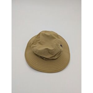 Patagonia Boonie TAN BUCKET HAT Nylon Cap Kids Small Outdoors Hiking Camping
